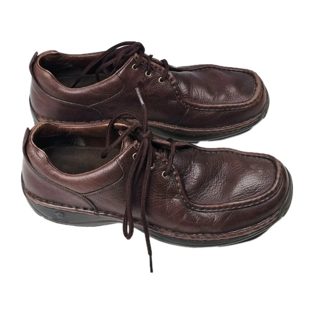 Red‎ Wings 4041 Brown Leather Moc Toe Oxford Shoes Men's Size 11D Lace Up